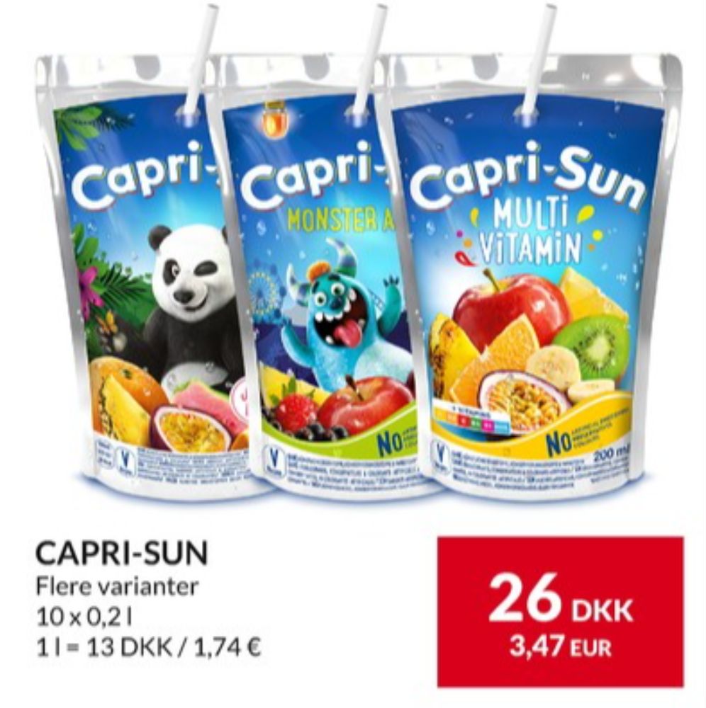 Capri-Sun, Frugtdrik Monsteralarm
