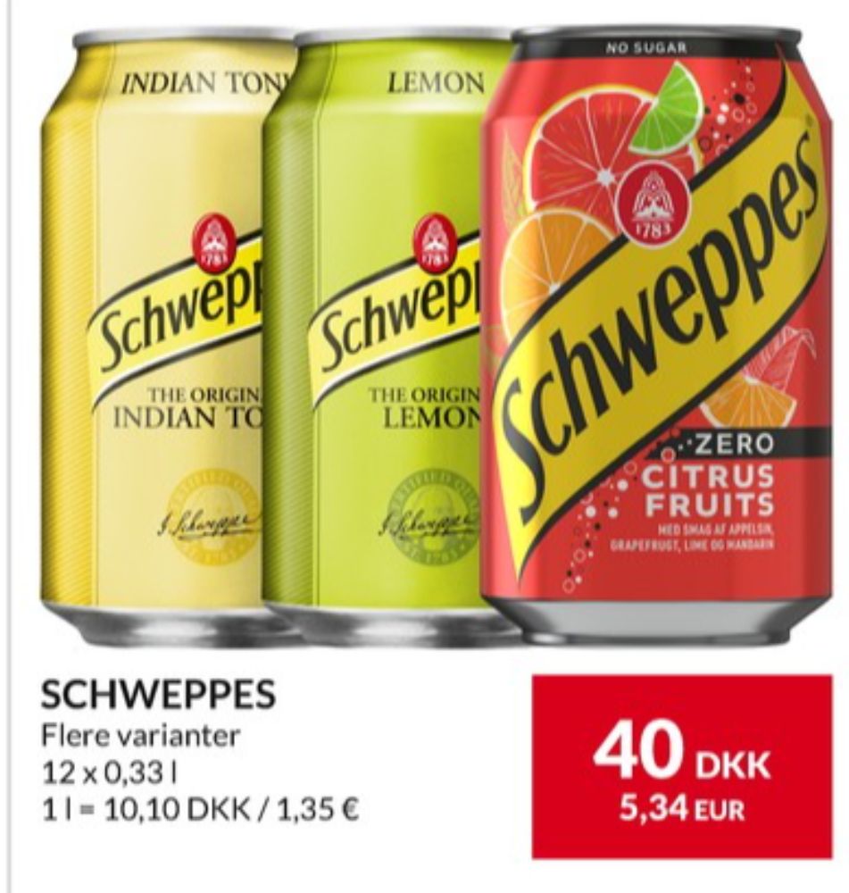 Schweppes, Indian Tonicwater 12 pk