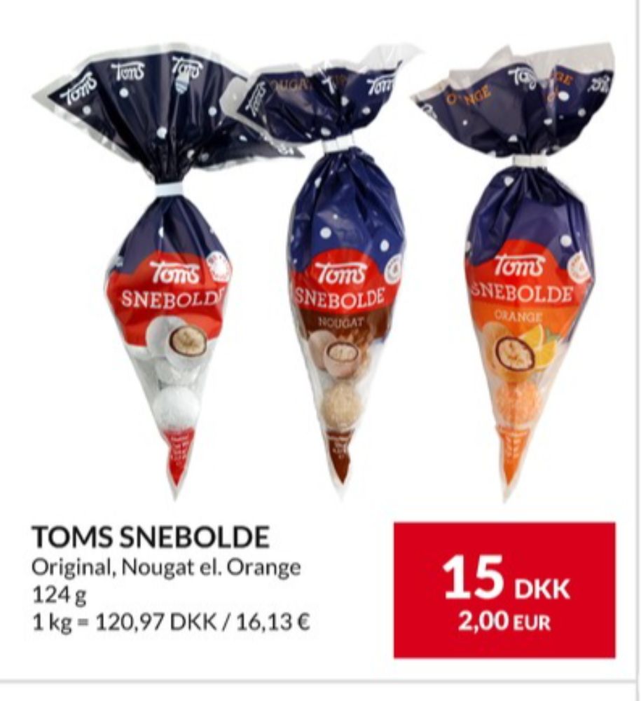 Toms Snebolde, Snebolde Nougat