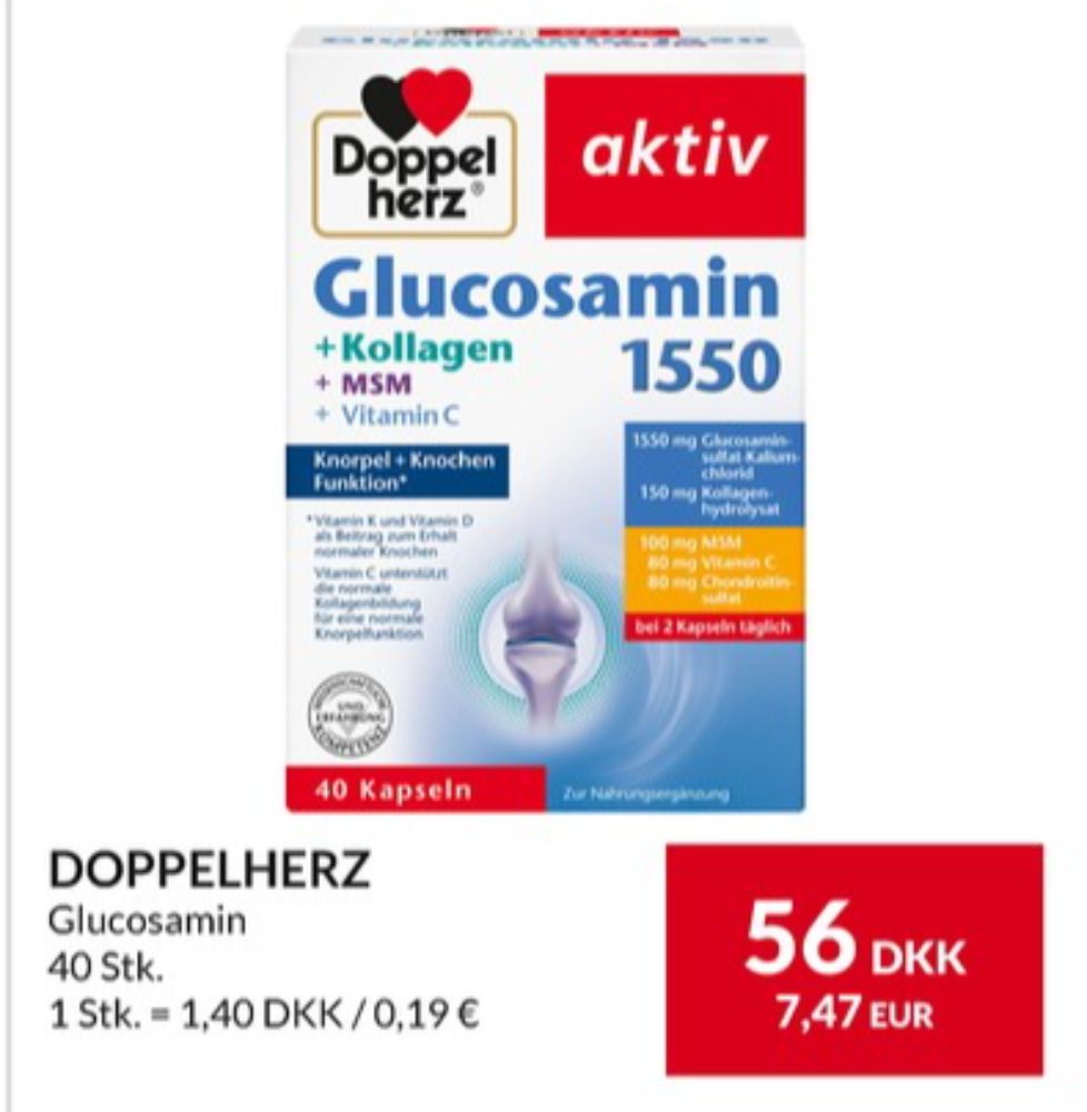 Doppelherz, Kosttilskud