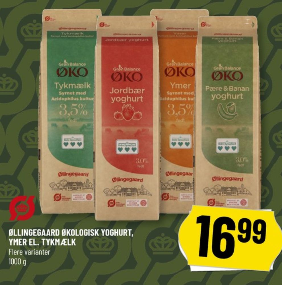 Grøn Balance Øllingegaard, Jordbær Yoghurt 