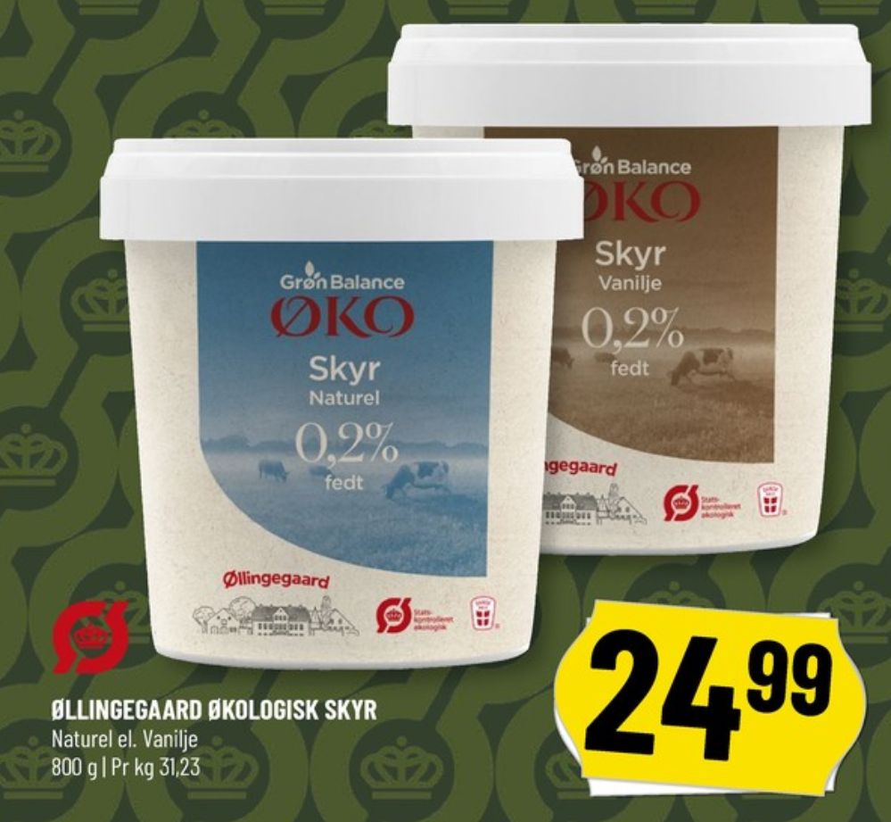 Grøn Balance Øllingegaard, Skyr Naturel