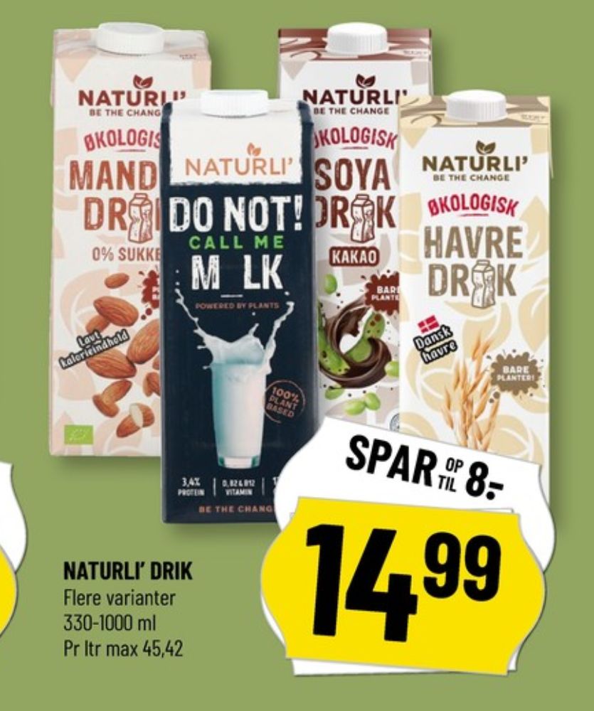 Naturli', Mandeldrik