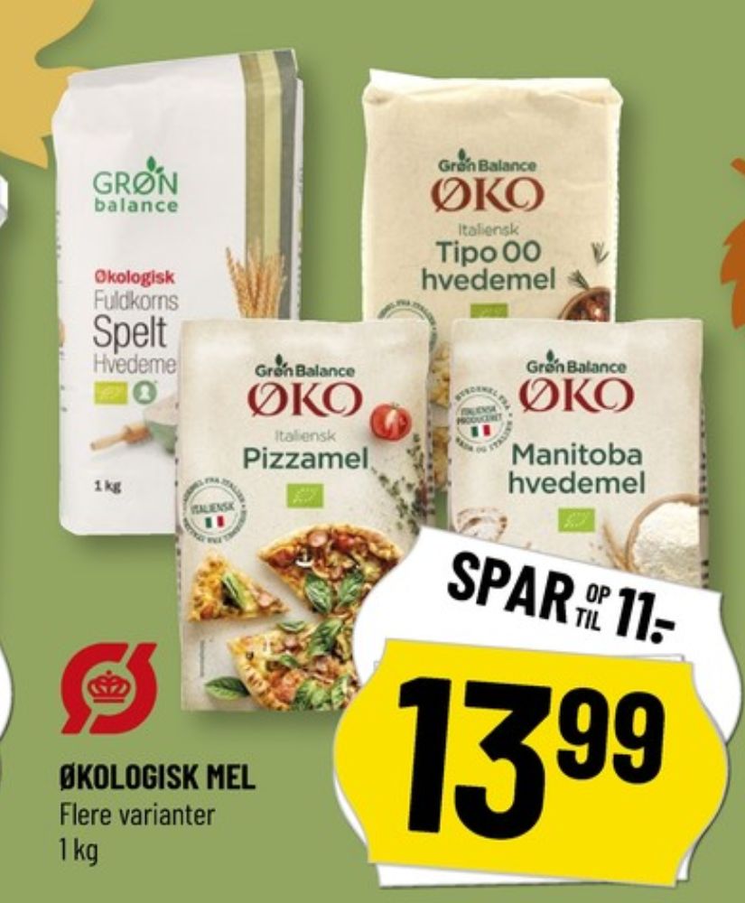 Grøn Balance, Fuldkorns Speltmel