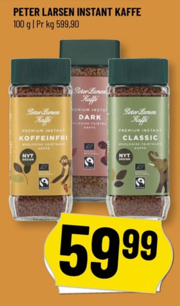Peter Larsen Classic, Instant Kaffe