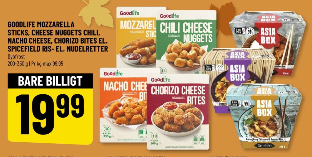 GoodLife, Mozzarellasticks