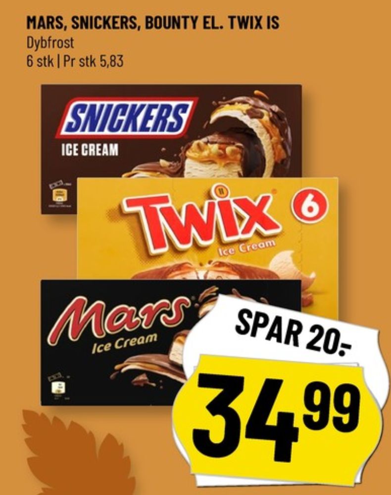 Bounty, Issnacks