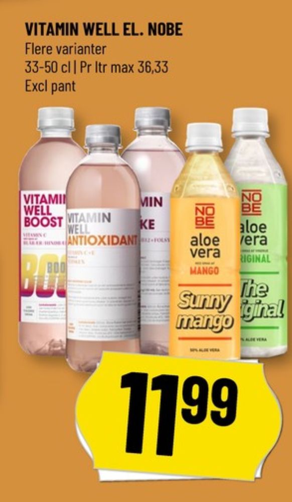 Vitamin Well Defence Citrus og Hyldeblomst, Vitamindrik