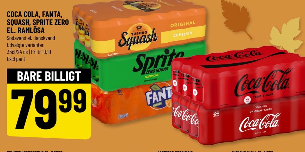 Tuborg Squash, Appelsinsodavand 24 pk.