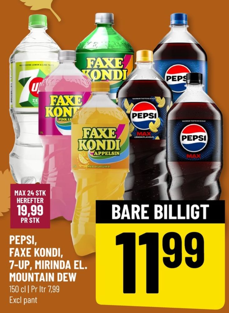 Pepsi Max, Cola
