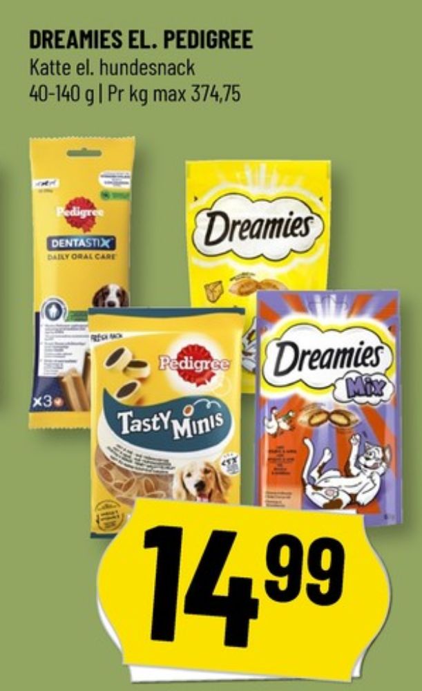 Pedigree Tasty Minis, Hundesnacks
