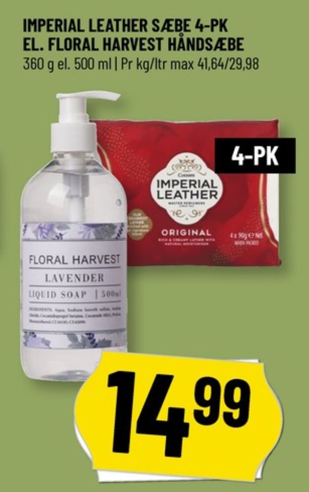Floral Harvest, Flydende sæbe