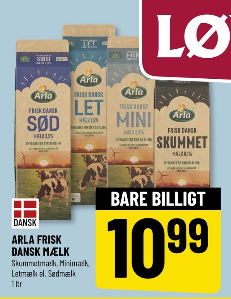 Arla, Minimælk 0,4%