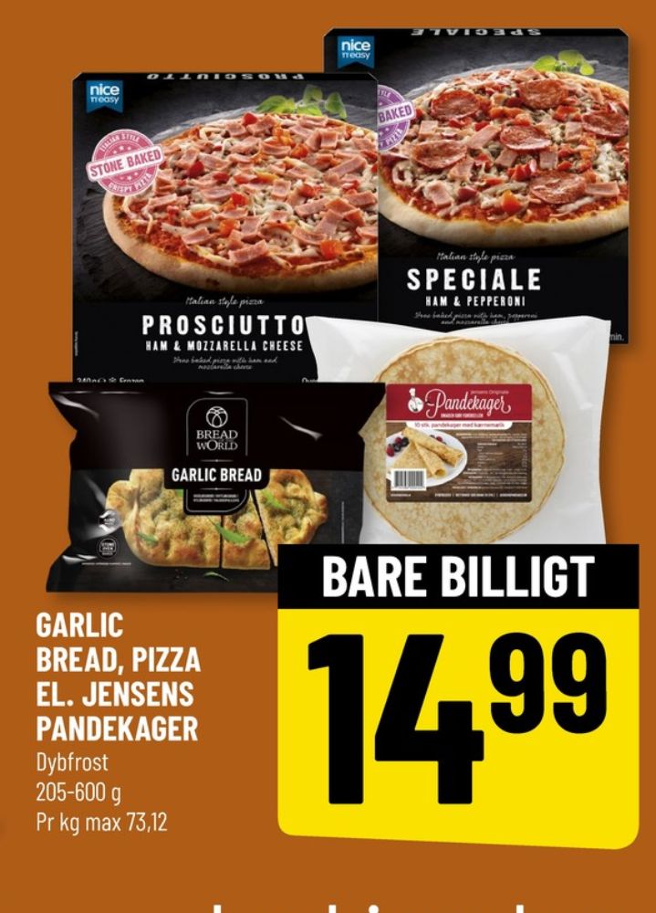 Jensens, Pandekager