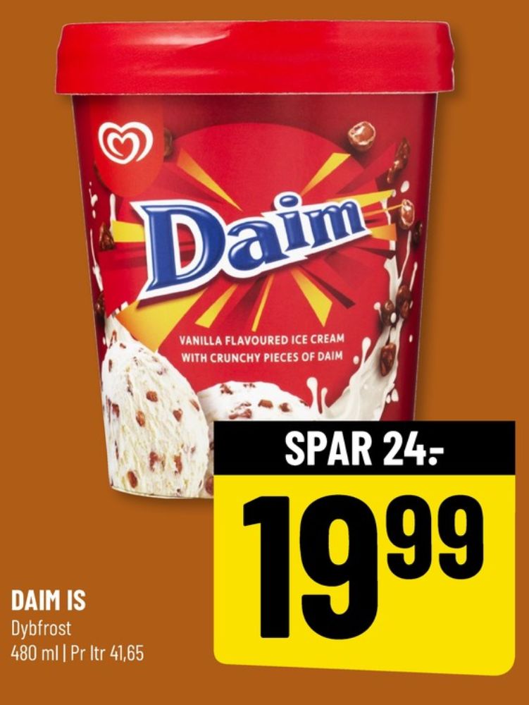 Frisko Daim, Daim is