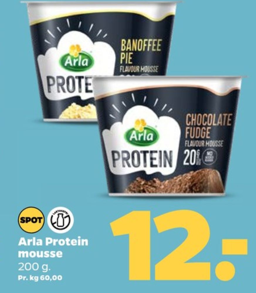 Arla Protein, Chocolate Fudge Flavour Mousse