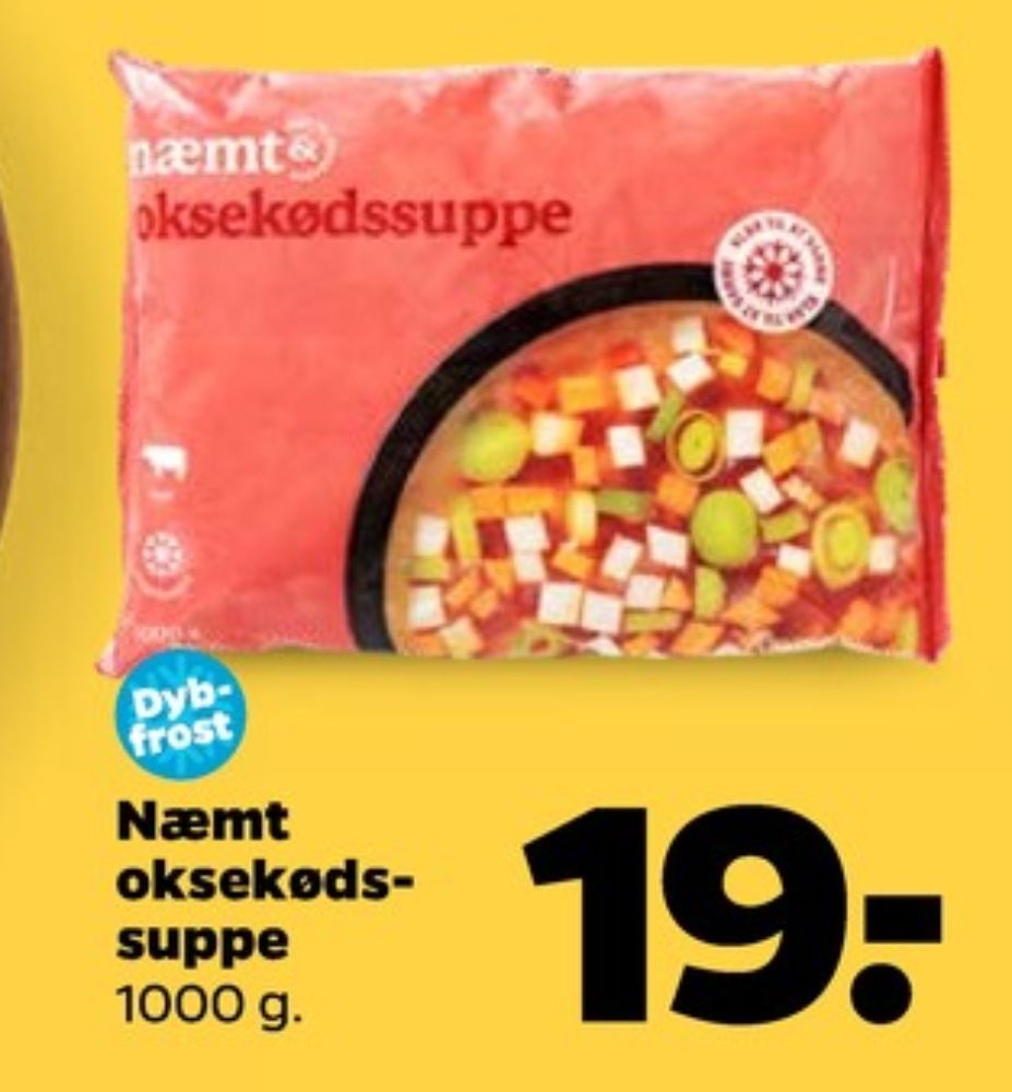 Næmt, Oksekødssuppe