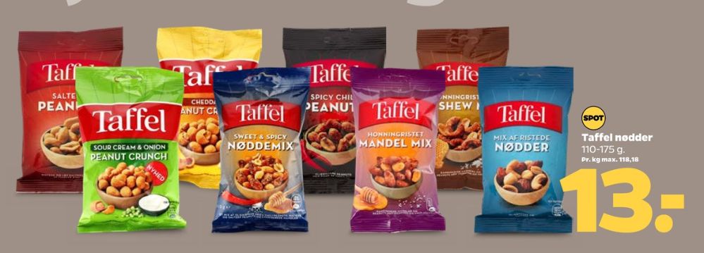 Taffel, Cheddar Peanut Crunch