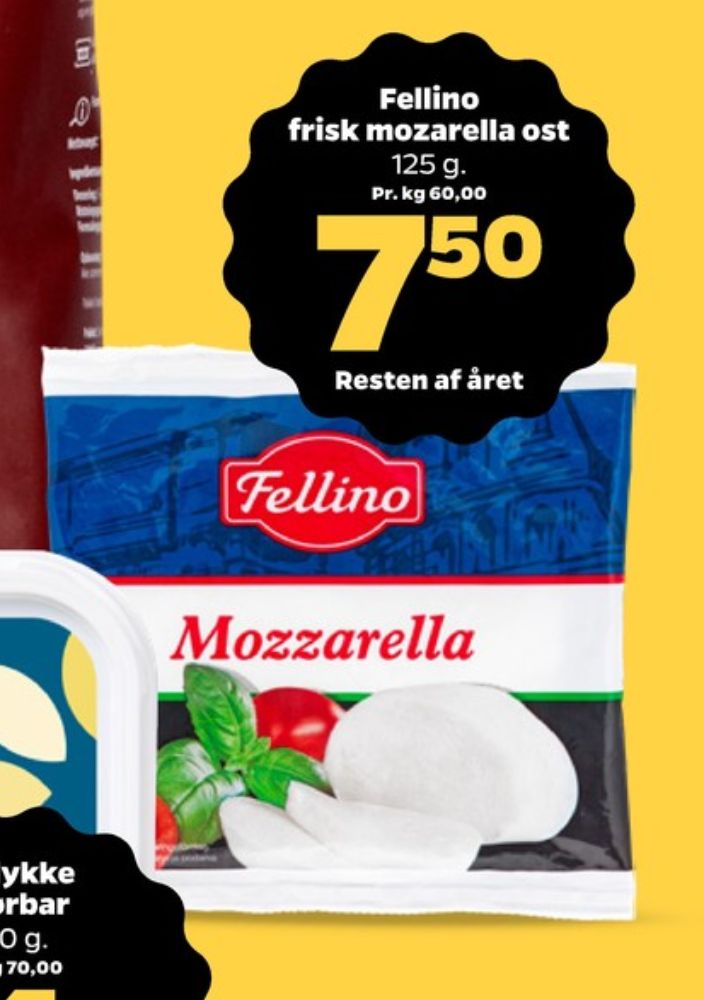 Fellino, Mozzarella