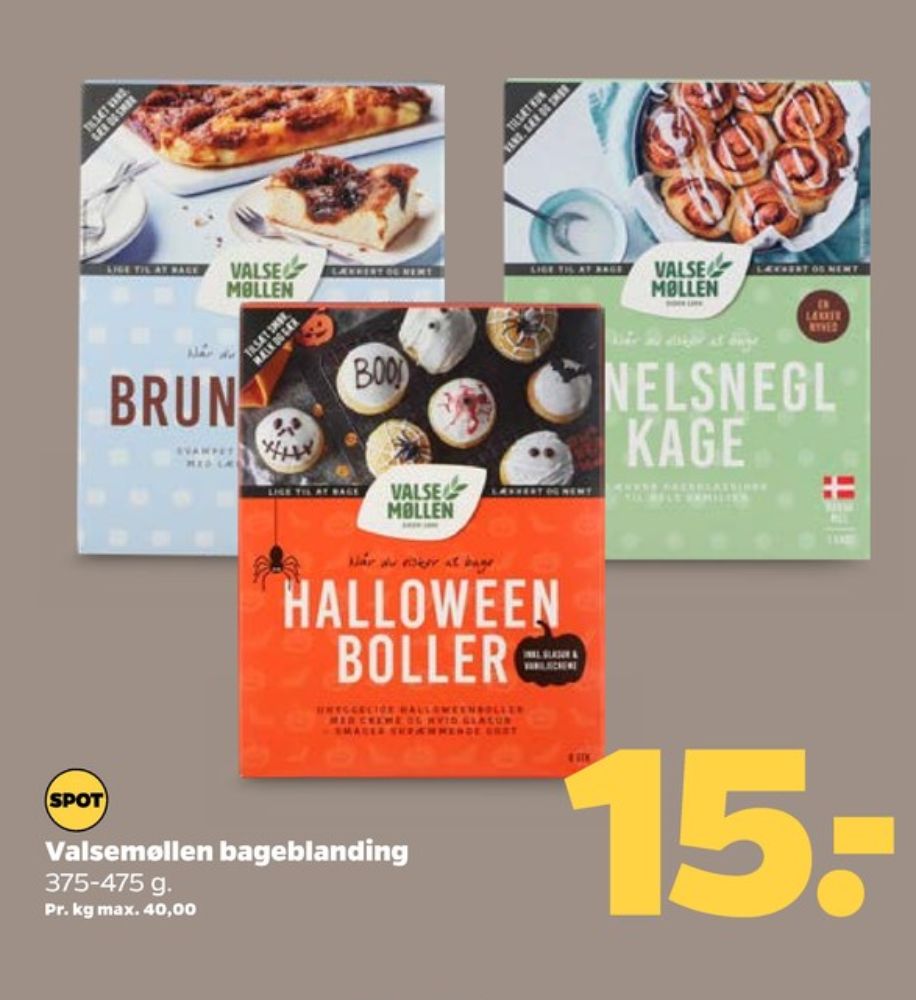 Valsemøllen, Brunsviger