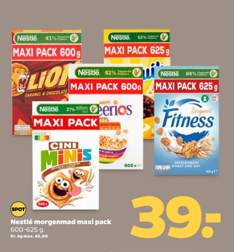 Nestlé Nesquik, Morgenmadsprodukt