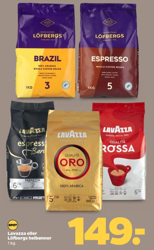 LavAzza Espresso Barista Perfetto, Kaffebønner
