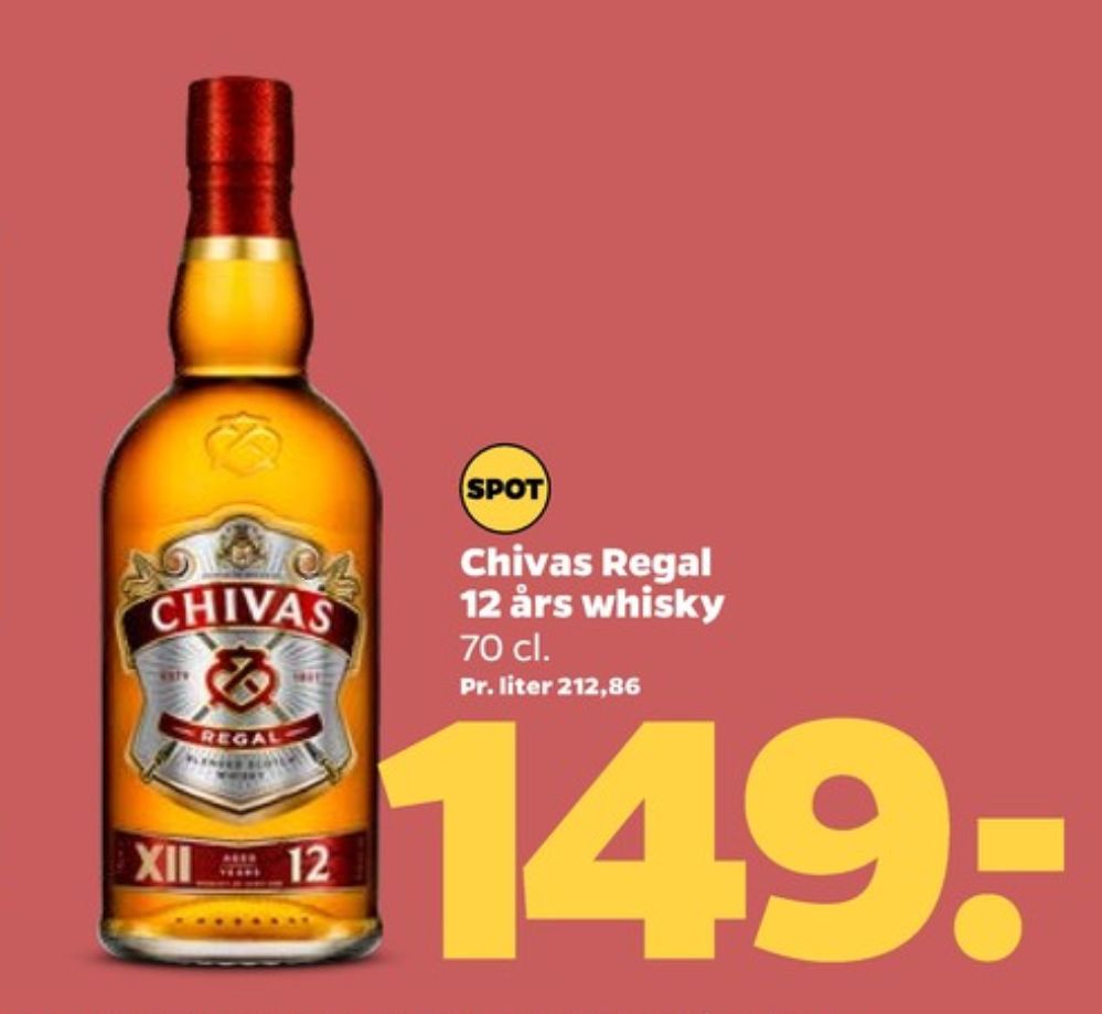 Chivas Regal 12 YO, Whisky
