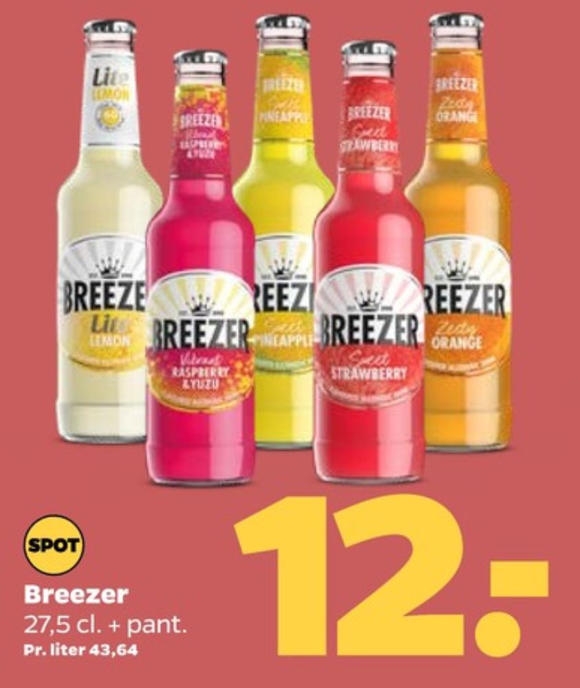 Bacardi Breezer, Zesty Orange RTD