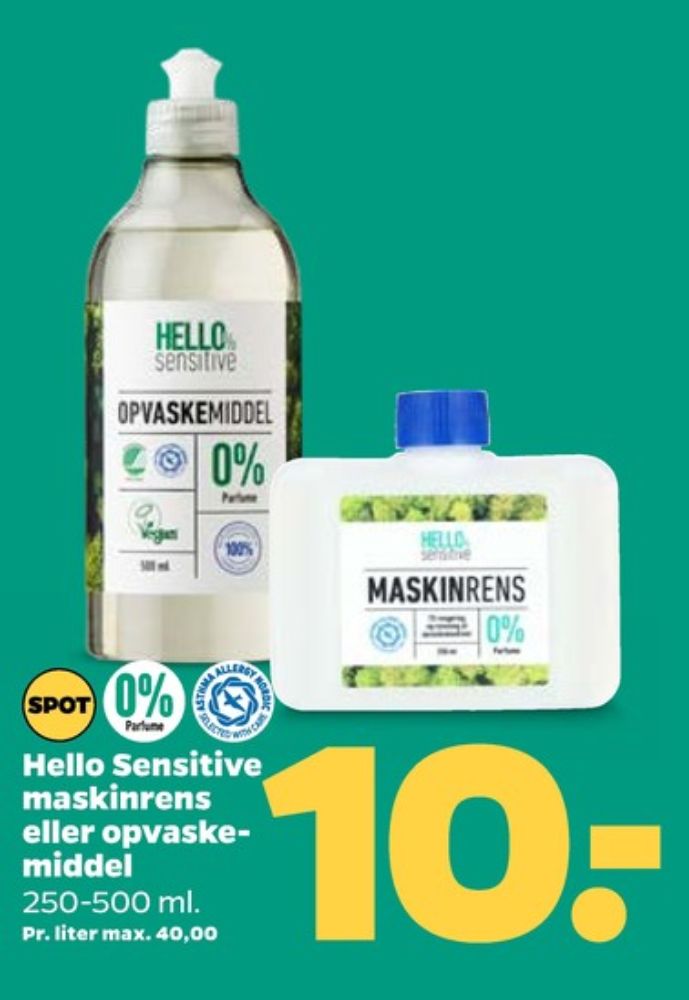 Hello Sensitive, Maskinrens