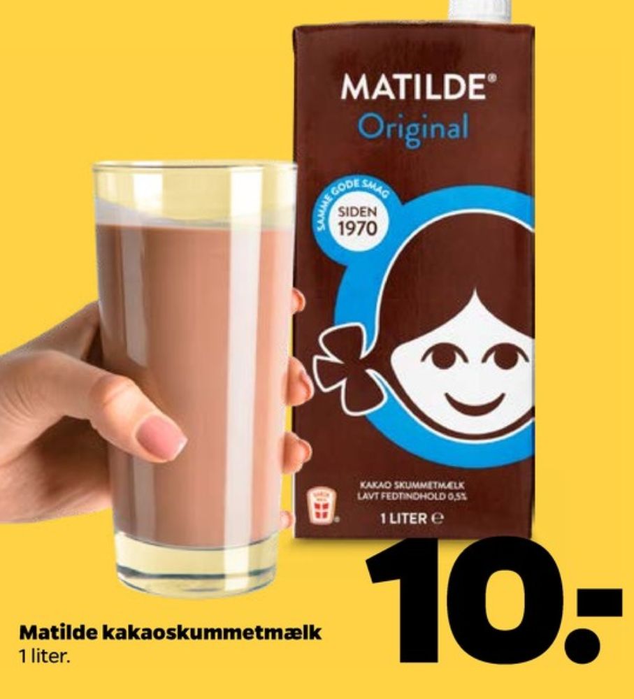 Matilde, Kakaomælk