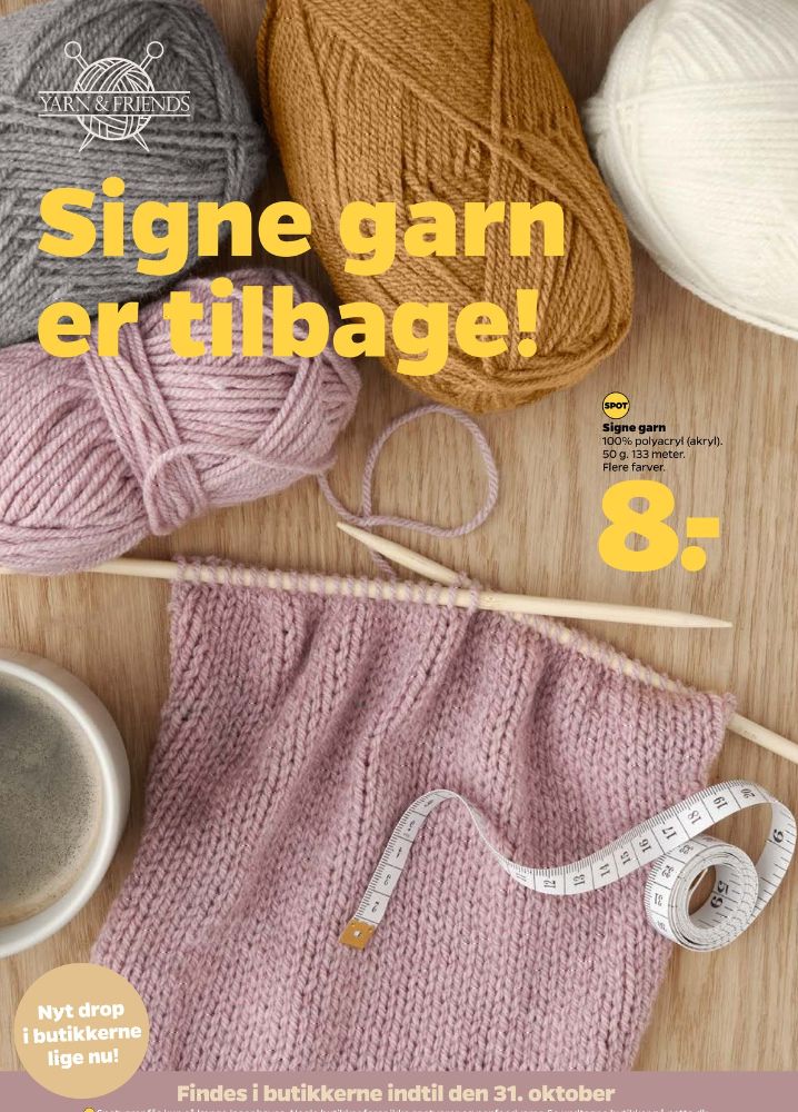 Yarn & Friends, Garn