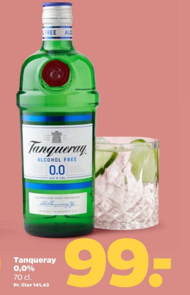 Tanqueray Alcohol Free 0,0, Gin