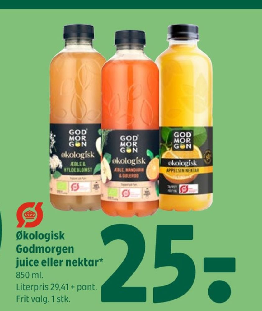 GodMorgen, Æblejuice Mandarin & Gulerod