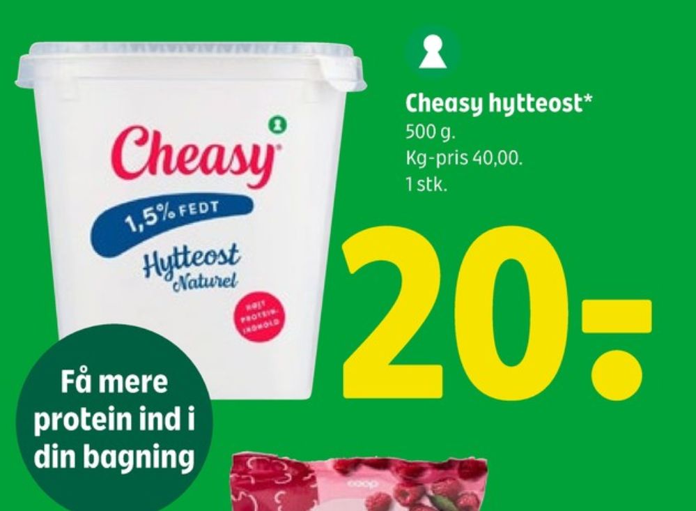 Cheasy, Hytteost naturel 1,5%
