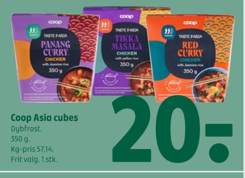 Coop Asia, Red Curry Chicken
