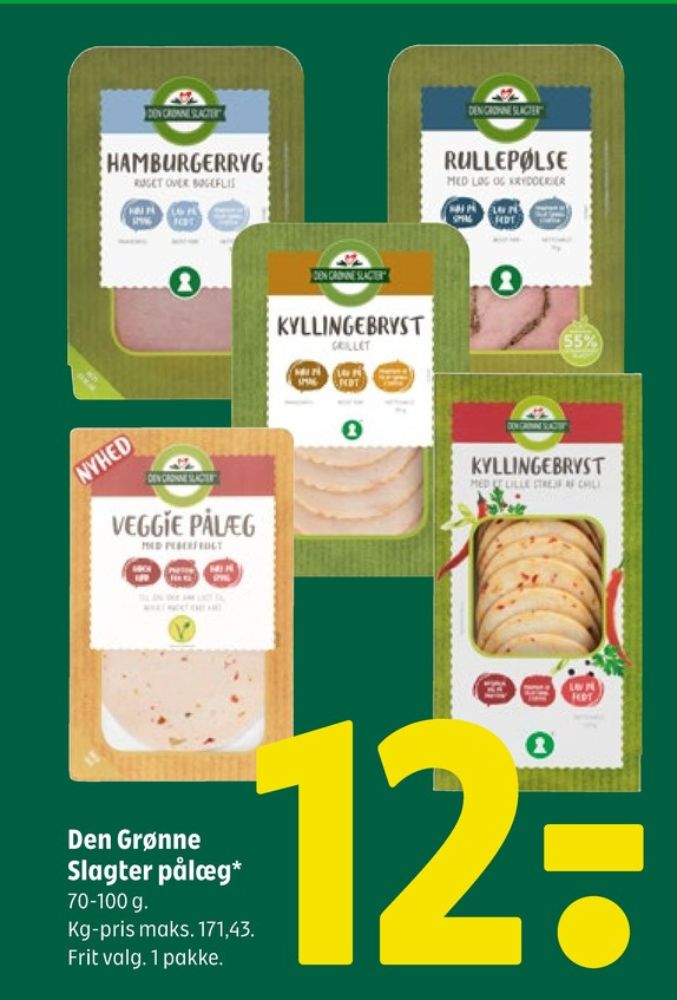 Den Grønne Slagter, Kyllingebryst Grillet
