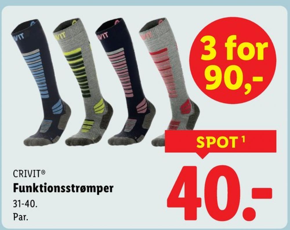 Crivit, Strømper
