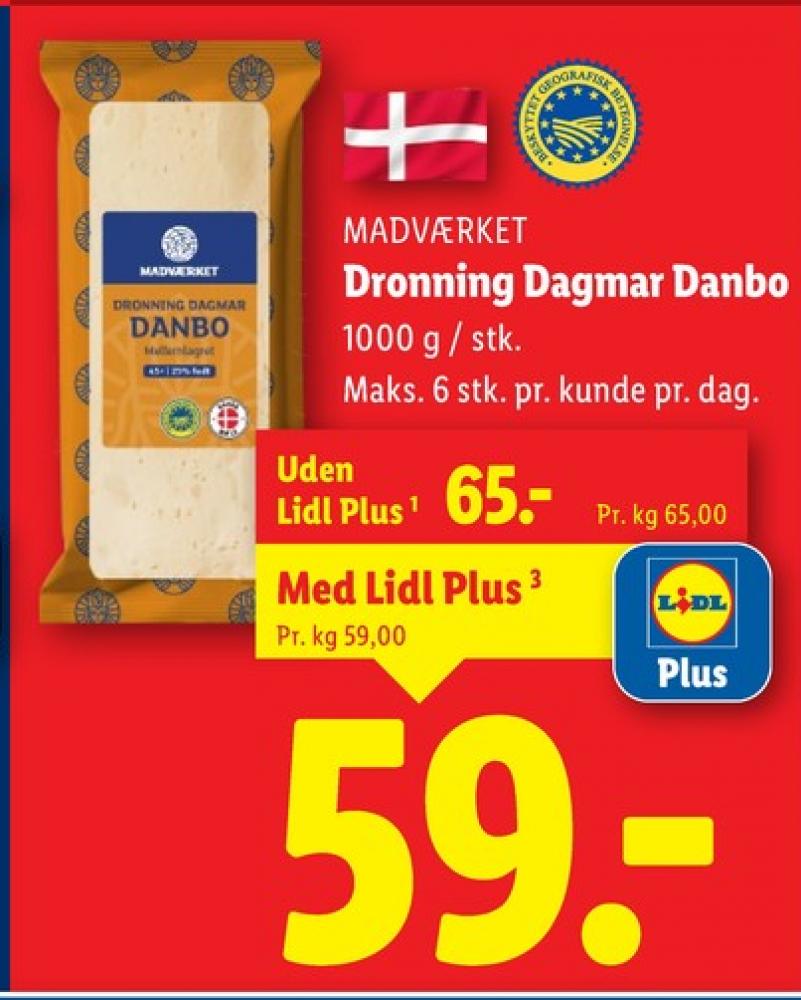 Madværket, Skæreost Dronning Dagmar Danbo