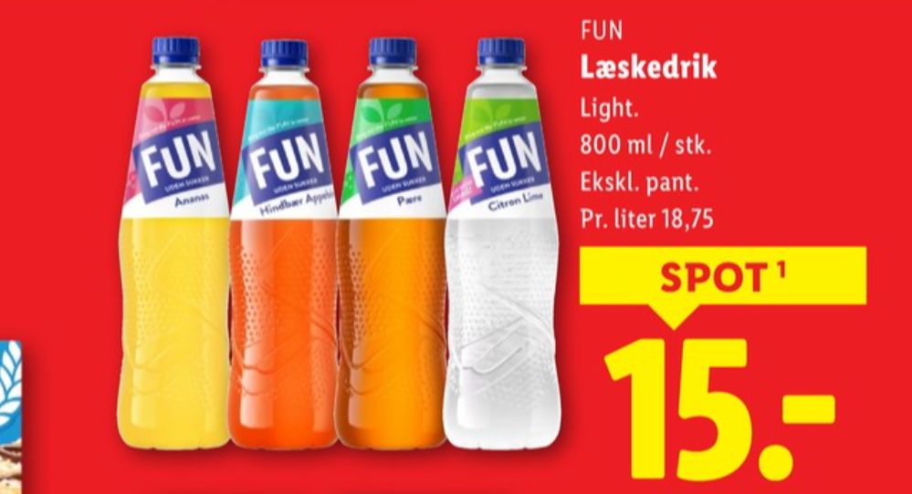Fun Light, Citron Lime Læskedrik