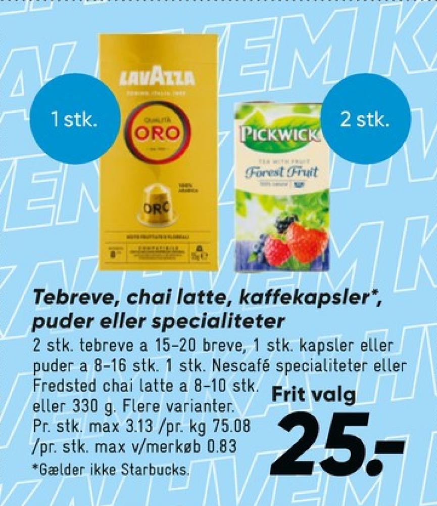 Fredsted Chai Latte, Instant Te Krydret