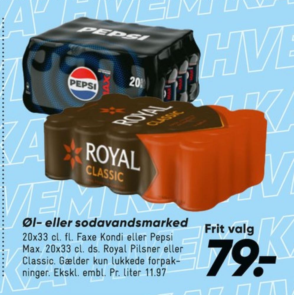 Pepsi Max, Cola 20 pk