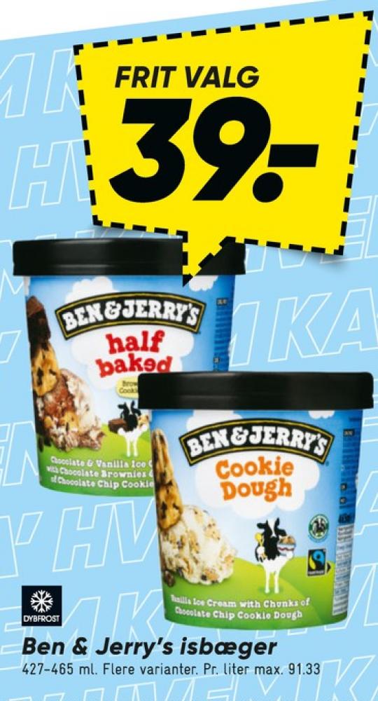 Frisko Ben & Jerry's, Half Baked is