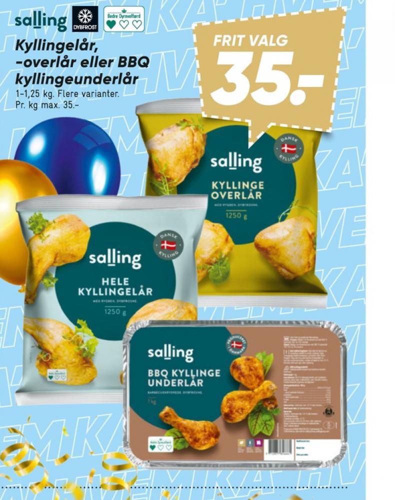 Salling, Kyllingelår