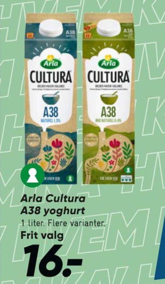 Cultura, A-38 Øko Naturel 0,4%