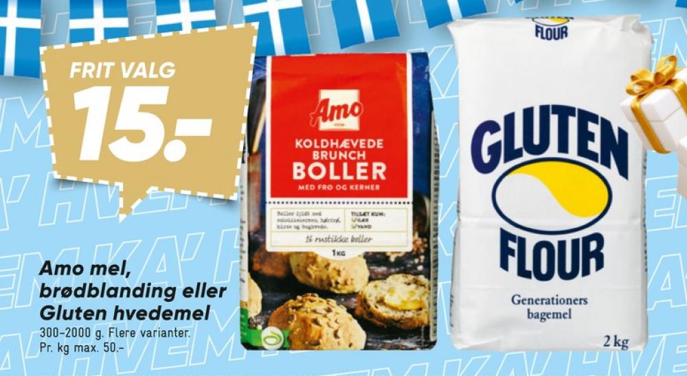Gluten Flour, Hvedemel