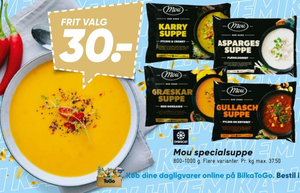 Mou, Aspargessuppe