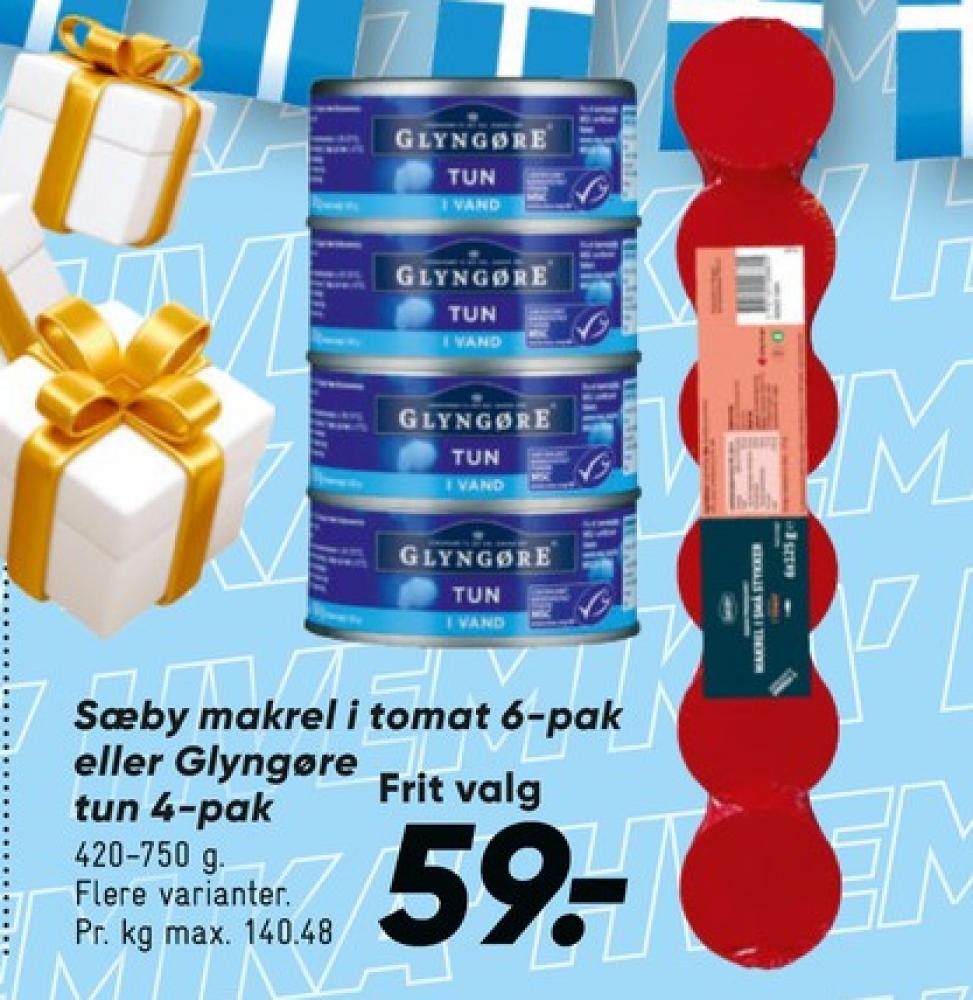 Sæby, Makrelfilet i Tomat