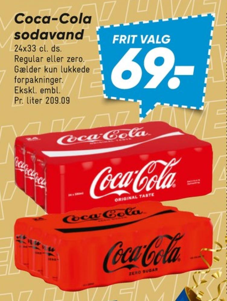 Coca Cola Zero, Cola 24 pk.
