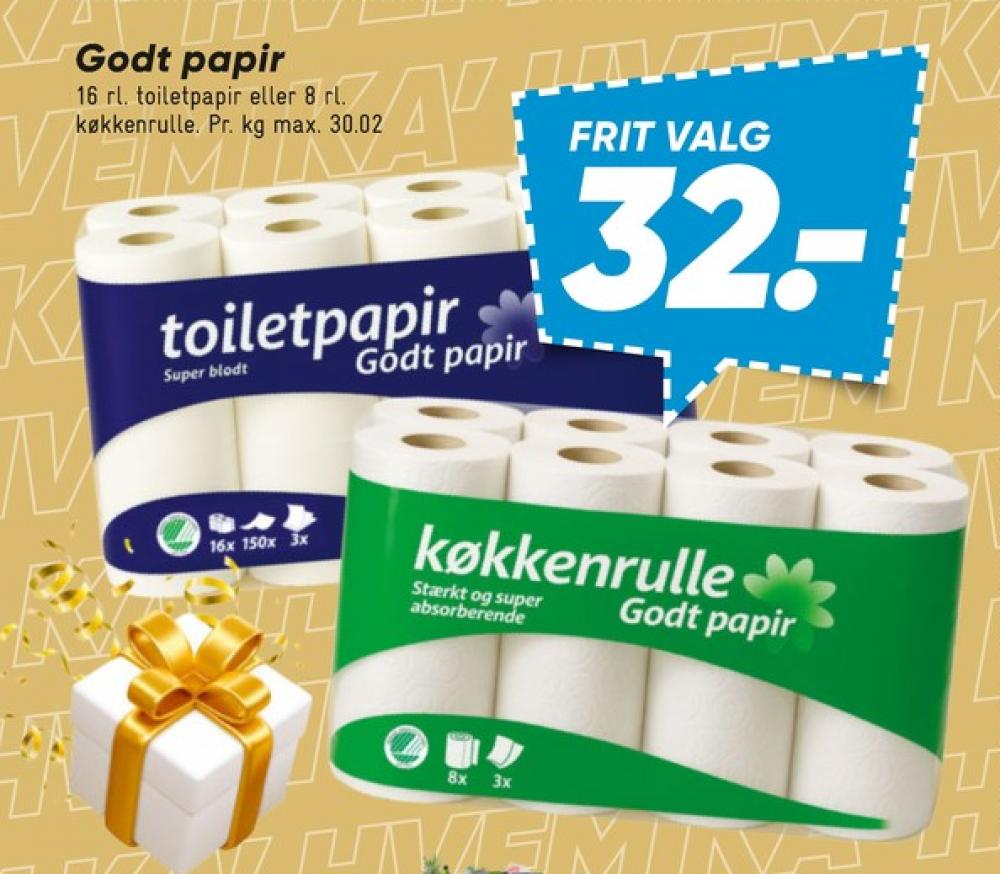 Godt Papir, Toiletpapir