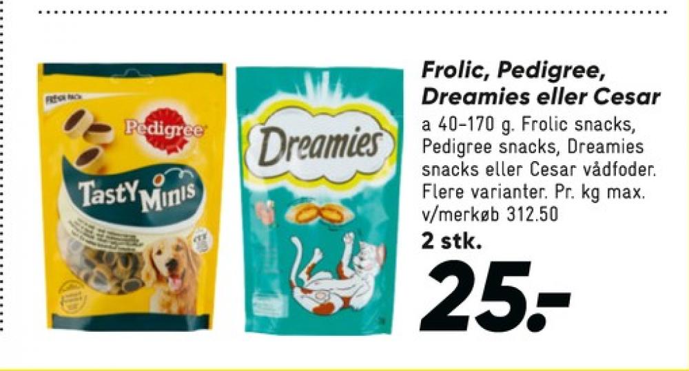 Cesar, Hundefoder
